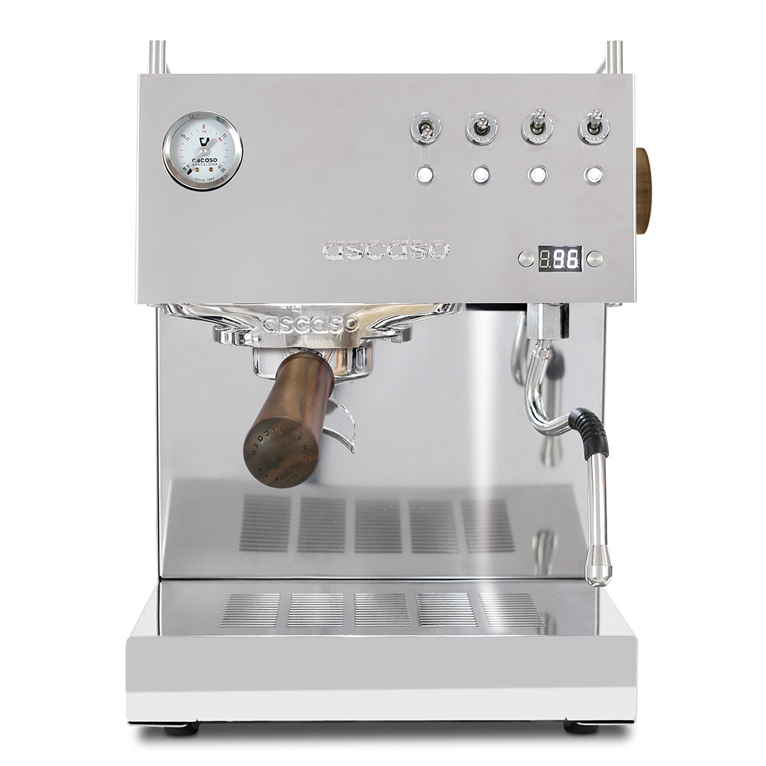 Ascaso Steel “New Model with steam knob 