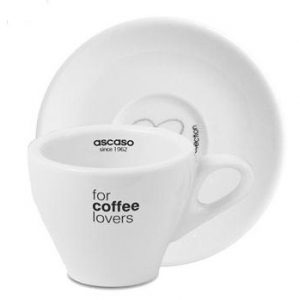 Ascaso Espresso Cups & Saucers