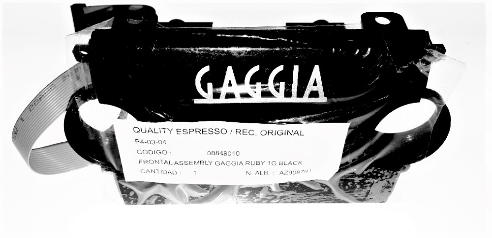 QUALITY ESPRESSO FRONT ASSEMBLY GAGGIA RUBY 1 GR BLACK