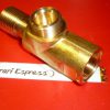 Steam/water brass valve body Elektra 01891014