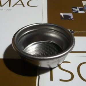 Basket filter two cup size 14 g Isomac