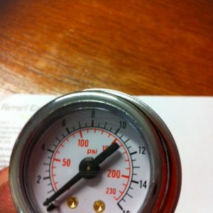 Pressure gauge Isomac Venus & Giada